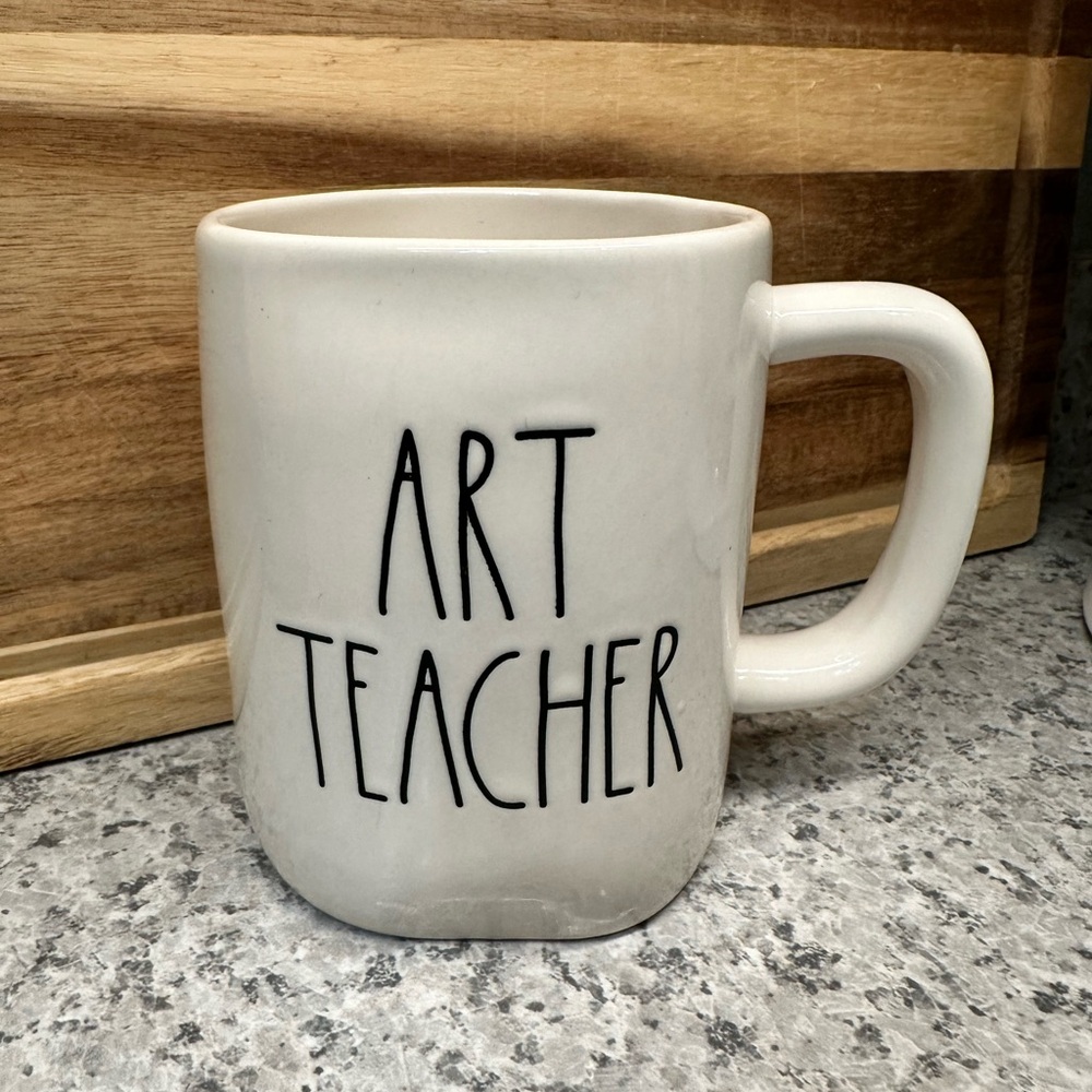 Rae Dunn “Art Teacher” Ceramic Mug